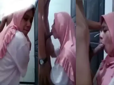 Bokep Jilbab Hijab Pink Puas Layani Partner Kost